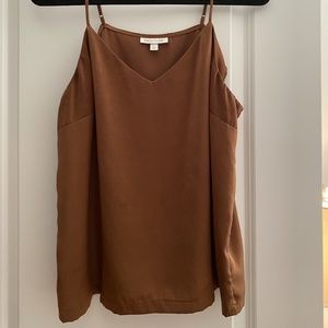 Prologue Brown Satin Camisole